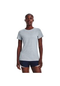 Koszulka damska Under Armour Tech SSC - Twist. Kolor: szary. Sport: fitness