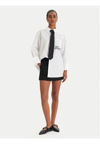 Karl Lagerfeld - KARL LAGERFELD Spódnico-szorty B1W12029 Czarny Regular Fit. Kolor: czarny. Materiał: wełna #2