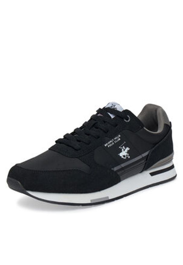 Beverly Hills Polo Club Sneakersy V5-6414 Czarny. Kolor: czarny. Materiał: materiał, syntetyk
