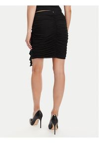 Guess Spódnica mini W5YD56 KCZC2 Czarny Regular Fit. Kolor: czarny. Materiał: syntetyk #5