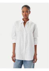Hugo - HUGO Koszula Elisana 50559860 Biały Regular Fit. Kolor: biały. Materiał: bawełna #1