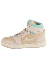 Buty sportowe Sneakersy damskie, Air Jordan 1 W Zoom CMF 2. Kolor: beżowy. Sport: turystyka piesza