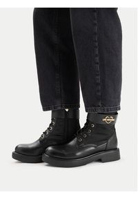 Love Moschino - LOVE MOSCHINO Trzewiki JA24024G1NIN100A41 Czarny. Kolor: czarny. Materiał: skóra #7