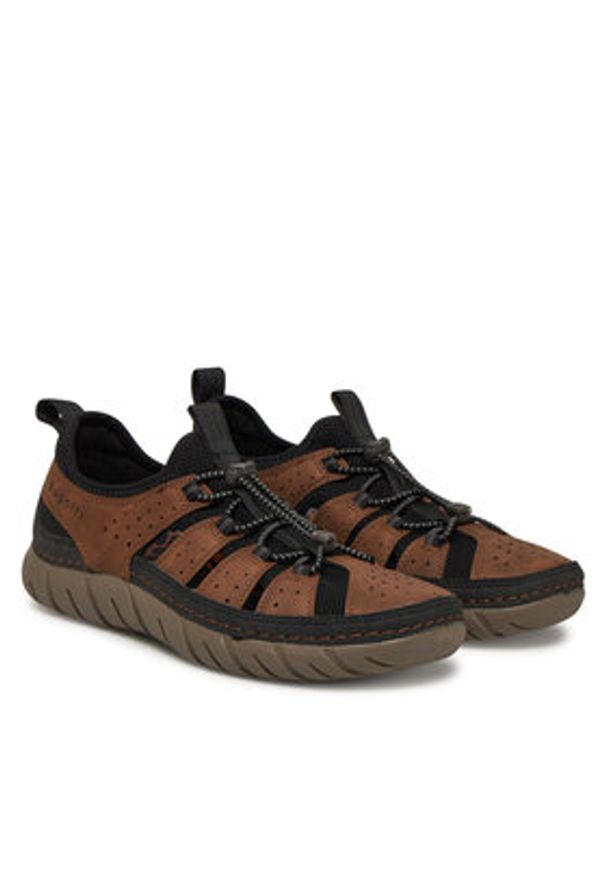 Bugatti Sneakersy 321-ASM60-5050 Brązowy. Kolor: brązowy. Materiał: skóra