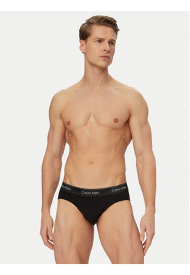 Calvin Klein Underwear Komplet slipów LV00NB4574 Czarny. Kolor: czarny. Materiał: bawełna
