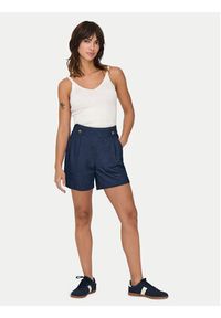 JDY Szorty materiałowe Birdie Geggo 15320995 Granatowy Regular Fit. Kolor: niebieski. Materiał: syntetyk, wiskoza #4