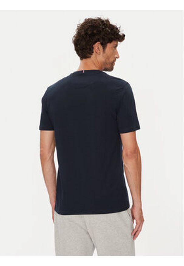 U.S. Polo Assn. T-Shirt MUP4367 Granatowy Regular Fit. Typ kołnierza: polo. Kolor: niebieski. Materiał: bawełna