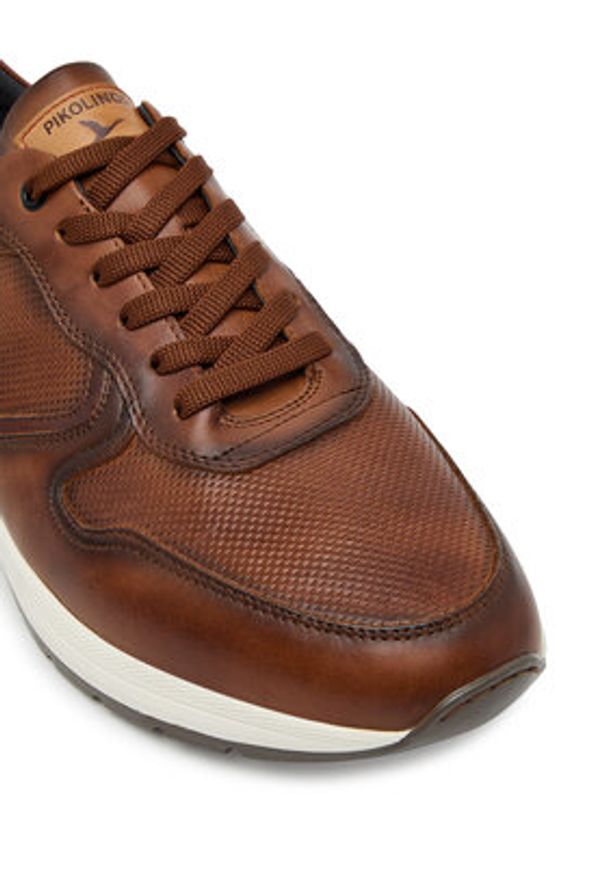 Pikolinos Sneakersy M2B-6360C1 Brązowy. Kolor: brązowy. Materiał: skóra