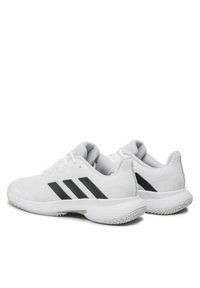 Adidas - adidas Buty CourtJam Control ID1538 Biały. Kolor: biały. Materiał: materiał #5