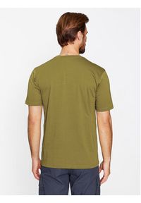 Helly Hansen T-Shirt Logo 33979 Zielony Regular Fit. Kolor: zielony. Materiał: bawełna #5