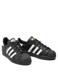 Adidas - adidas Buty Superstar J EF5398 Czarny. Kolor: czarny. Materiał: skóra. Model: Adidas Superstar #4