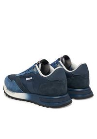 Blauer Sneakersy S6RYDER01 Granatowy. Kolor: niebieski. Materiał: zamsz, skóra #3