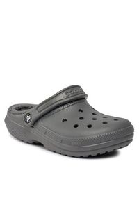 Crocs Klapki Classic Lined Clog 203591 Szary. Kolor: szary