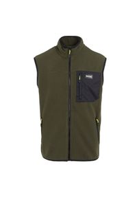 Regatta - Męska Kamizelka Polarowa Frankie. Kolor: zielony. Materiał: polar. Styl: sportowy. Sport: turystyka piesza #1