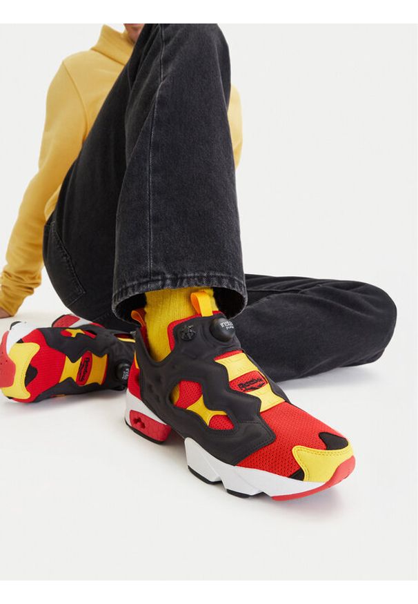Reebok Sneakersy EO-INSTAPUMP FURY 94 OG 100245175 Czerwony. Kolor: czerwony. Materiał: materiał