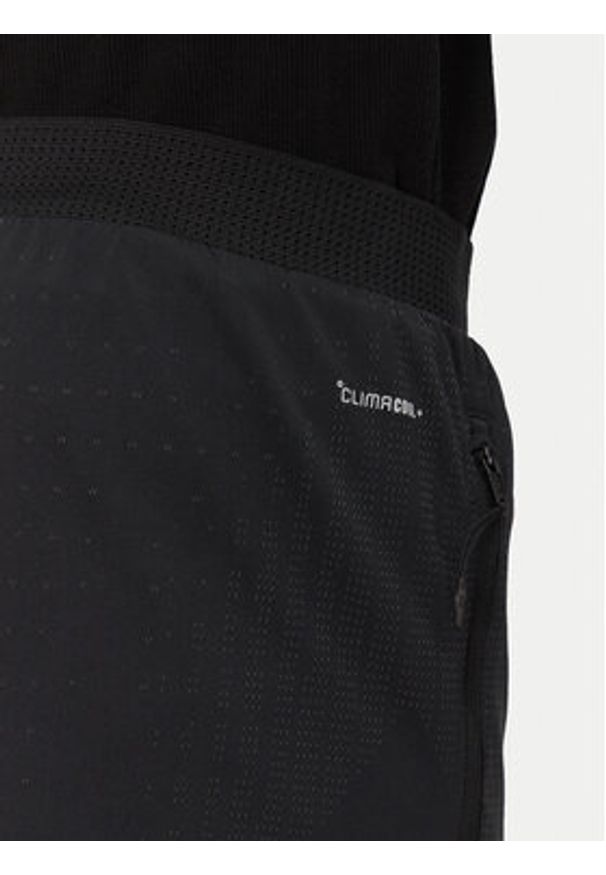 Adidas - adidas Szorty sportowe Airchill JI8193 Czarny Slim Fit. Kolor: czarny. Materiał: syntetyk