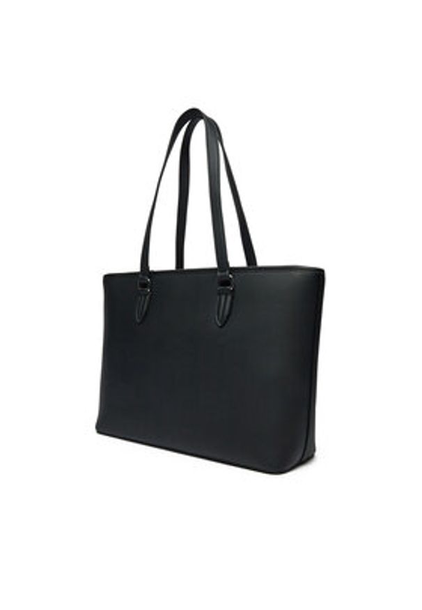 Love Moschino - LOVE MOSCHINO Torebka JC4190PP1MKD000B Czarny. Kolor: czarny. Materiał: skórzane