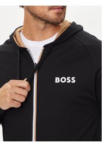 BOSS - Boss Bluza Authentic 50521773 Czarny Regular Fit. Kolor: czarny. Materiał: bawełna