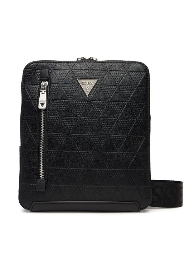 Guess Saszetka HMTOTE P6159 Czarny. Kolor: czarny. Materiał: skóra