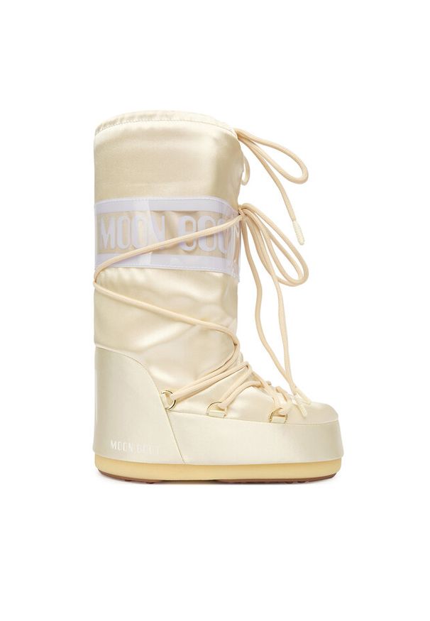 Śniegowce Moon Boot. Kolor: biały