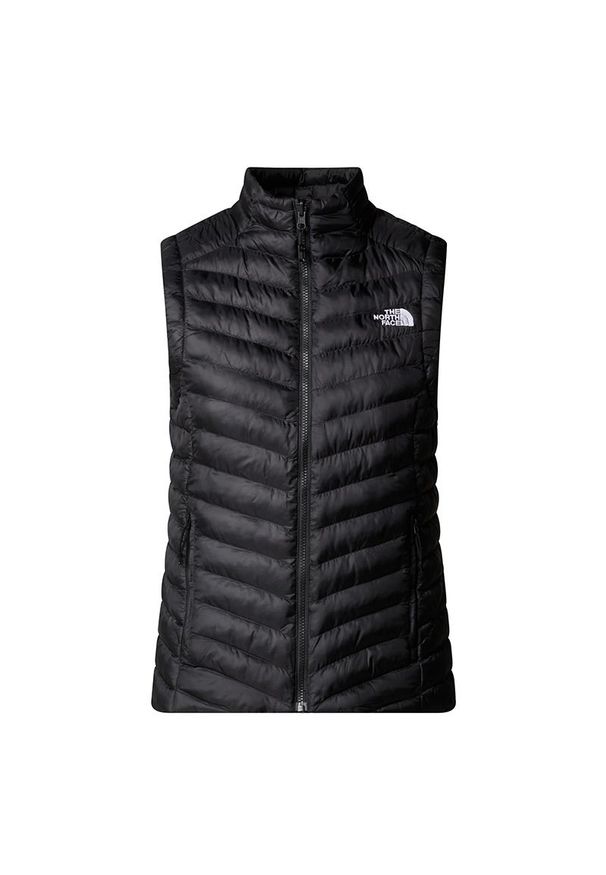 Bezrękawnik damski The North Face Huila 0A8DW5JK31 - czarny. Kolor: czarny. Materiał: syntetyk, puch, poliester. Długość rękawa: bez rękawów. Sezon: jesień, zima
