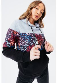 Hype - Bluza MULTI PRINTS. Okazja: na co dzień. Typ kołnierza: kaptur. Kolor: czarny. Materiał: dzianina. Długość rękawa: długi rękaw. Długość: długie. Styl: casual #1