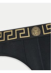 VERSACE - Versace Komplet 3 par slipów AU10327 1A10011 Kolorowy. Materiał: bawełna. Wzór: kolorowy