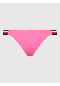 TOMMY HILFIGER - Tommy Hilfiger Dół od bikini Cheeky UW0UW02697 Różowy. Kolor: różowy. Materiał: syntetyk #5