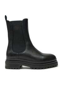 Weekend Max Mara Sztyblety Livrea 24257960346 Czarny. Kolor: czarny. Materiał: skóra #1