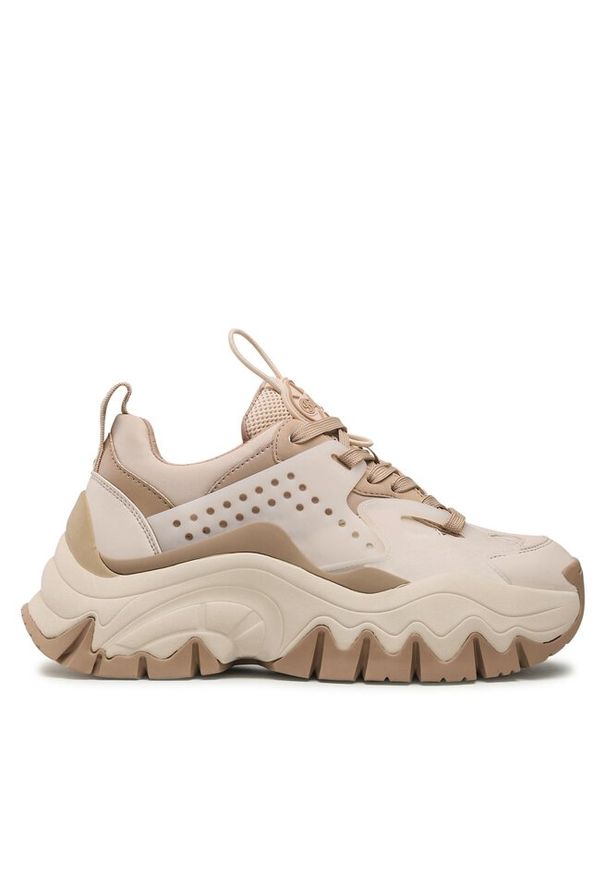 Sneakersy Buffalo. Kolor: beżowy