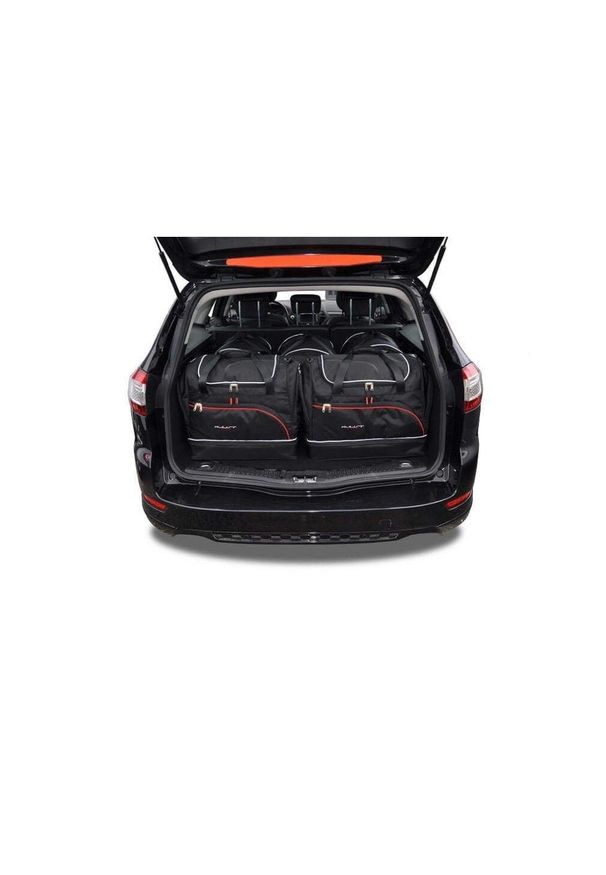 KJUST - Torby Do Bagażnika Ford Mondeo Kombi 2007-2014 5Szt Kjust. Kolor: czarny. Styl: sportowy
