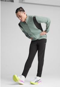 Puma - Męska kurtka do biegania VELOCITY PUMA Green Moon. Kolor: zielony