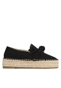 Jenny - JENNY Espadryle WSS990-145 Czarny. Kolor: czarny. Materiał: materiał