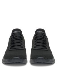 skechers - Skechers Sneakersy SLIP INS BOBS SPORT SQUAD 118303 BBK_ Czarny. Kolor: czarny. Materiał: materiał. Model: Skechers Sport #3