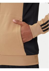 Adidas - adidas Bluza adicolor Panel JY1427 Beżowy Regular Fit. Kolor: beżowy. Materiał: syntetyk #4