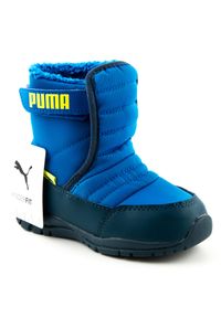 Śniegowce dla dzieci Puma Nieve Boot WTR AC. Kolor: niebieski