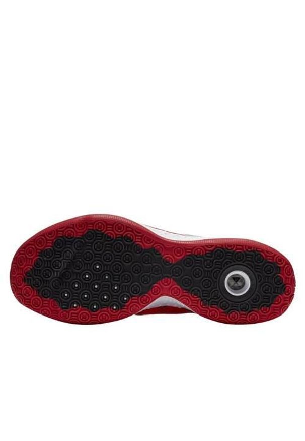 Buty koszykarskie męskie Nike PG 4. Kolor: czerwony, wielokolorowy. Materiał: materiał, tkanina, syntetyk. Szerokość cholewki: normalna