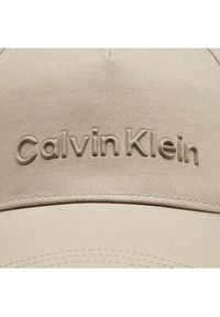 Calvin Klein Czapka z daszkiem K50K511987 Beżowy. Kolor: beżowy. Materiał: materiał