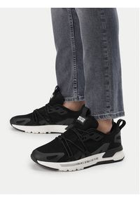 Versace Jeans Couture Sneakersy 80YA3SA8 ZSE17 Czarny. Kolor: czarny. Materiał: materiał #3