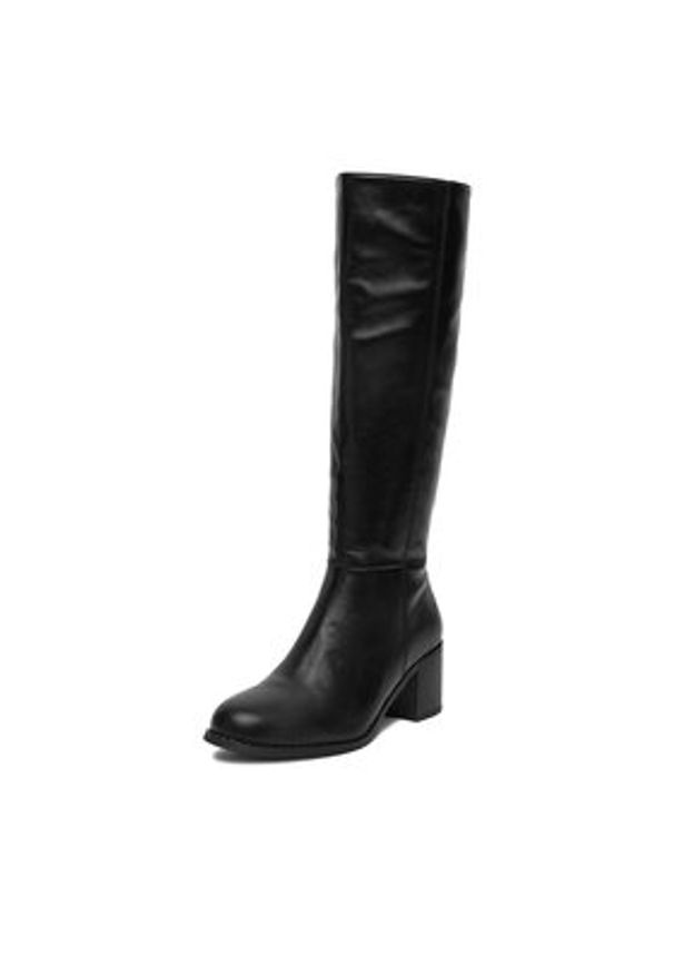 Jenny - JENNY Kozaki CEO-TESSA WS22461-01 Czarny. Kolor: czarny. Materiał: materiał, syntetyk