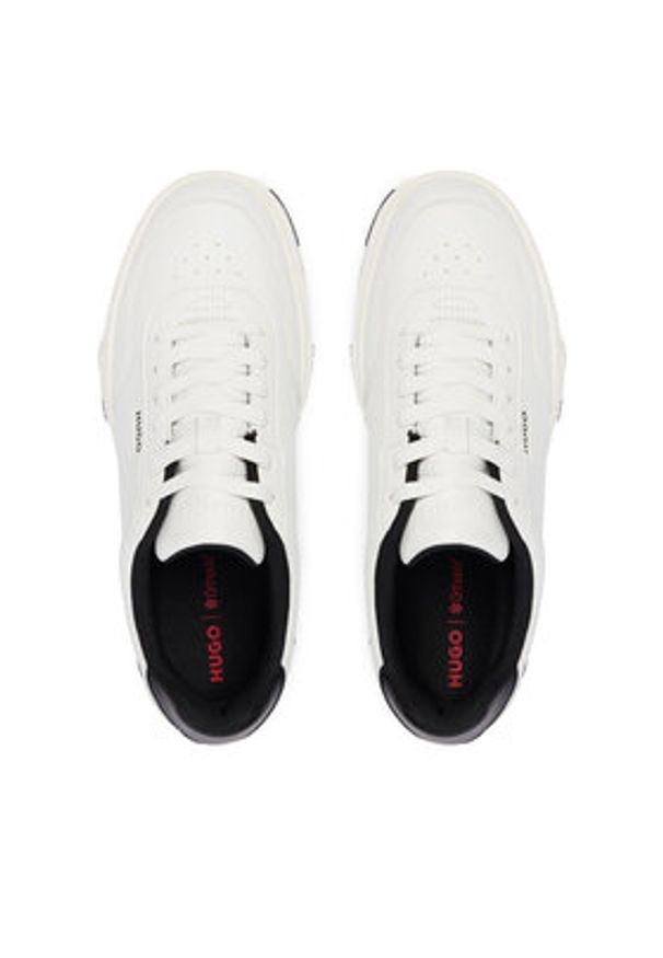 Hugo - HUGO Sneakersy Yarrow 50548507 Biały. Kolor: biały. Materiał: skóra