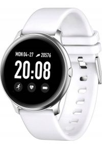 Smartwatch GepardWatches KW19 Biały (KW19 Black silicon). Rodzaj zegarka: smartwatch. Kolor: biały #1