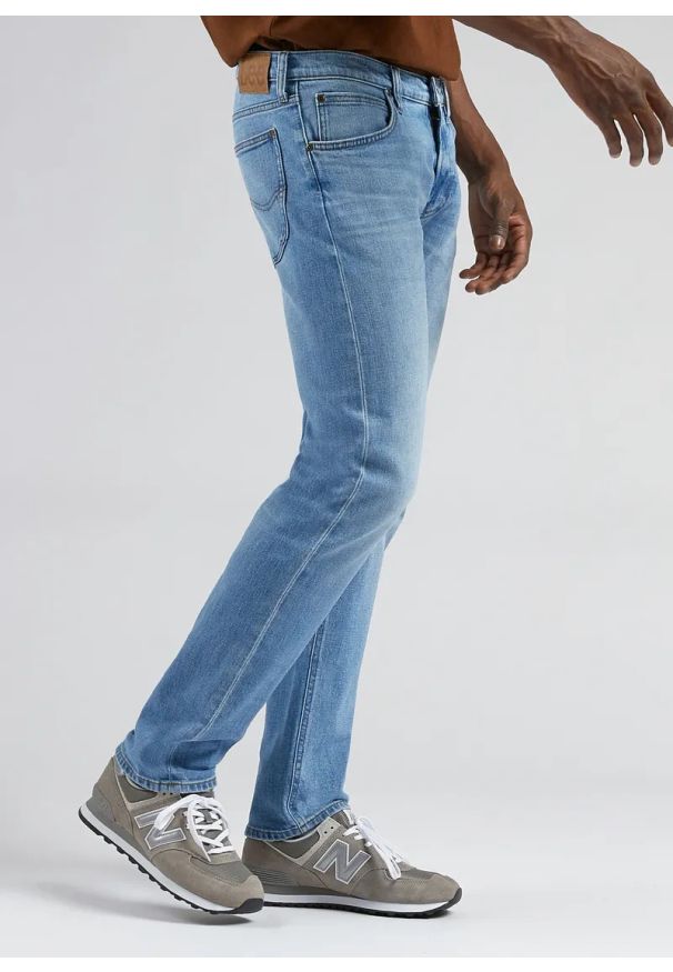 Lee - LEE MĘSKIE SPODNIE JEANSOWE LEE DAREN ZIP FLY POWDER 112328476