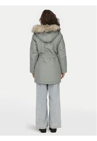 only - ONLY Parka Iris 15304625 Zielony Regular Fit. Kolor: zielony. Materiał: syntetyk #4