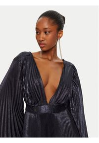 Babylon Sukienka wieczorowa S00813 Granatowy Regular Fit. Kolor: niebieski. Materiał: syntetyk. Styl: wizytowy #5