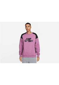 Bluzy sportowa męska Nike Air Jordan Jumpman. Kolor: fioletowy