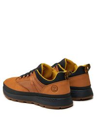 Timberland Sneakersy Euro Trekker Low F/L TB0A62742311 Brązowy. Kolor: brązowy. Materiał: nubuk, skóra #3