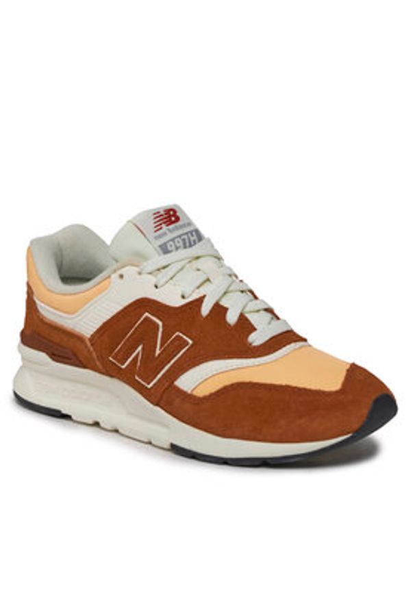 New Balance Sneakersy CW997HVR Pomarańczowy. Kolor: pomarańczowy. Materiał: zamsz, skóra