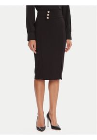 Rinascimento Spódnica ołówkowa CFC0126167003 Czarny Slim Fit. Kolor: czarny. Materiał: syntetyk