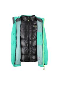 PEAK MOUNTAIN - Kurtka narciarska 3 w 1 damska z odwracalnym designem Peak Mountain Acixi. Kolor: zielony. Materiał: puch. Sezon: zima. Sport: narciarstwo #1